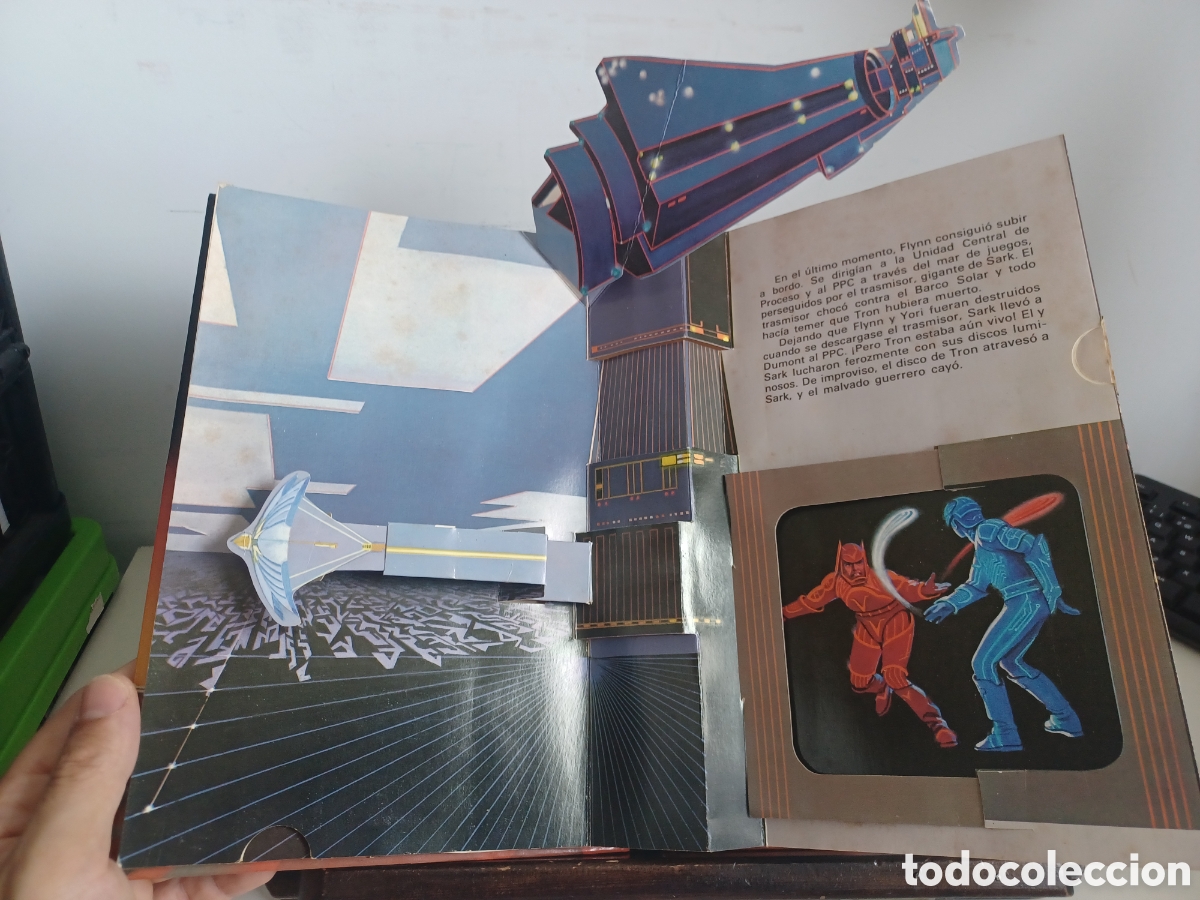 Libros: Tron. Libro Pop-up/ Montena, 1982? - Foto 6