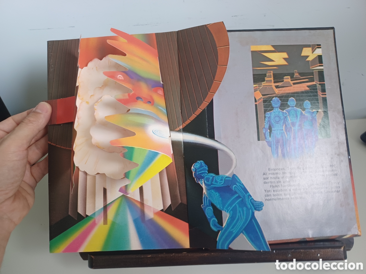 Libros: Tron. Libro Pop-up/ Montena, 1982? - Foto 7