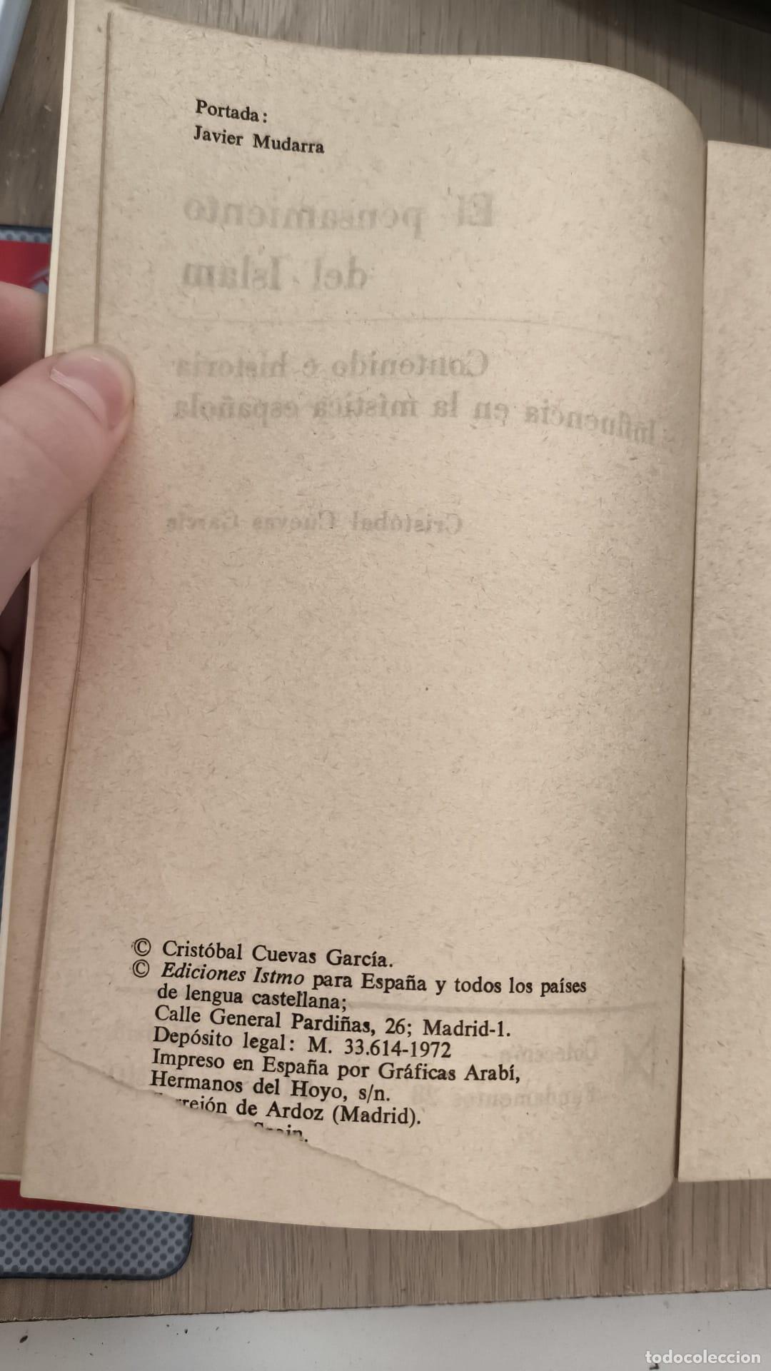 Libros: EL PENSAMIENTO DEL ISLAM - CRISTOBAL CUEVAS GARCIA