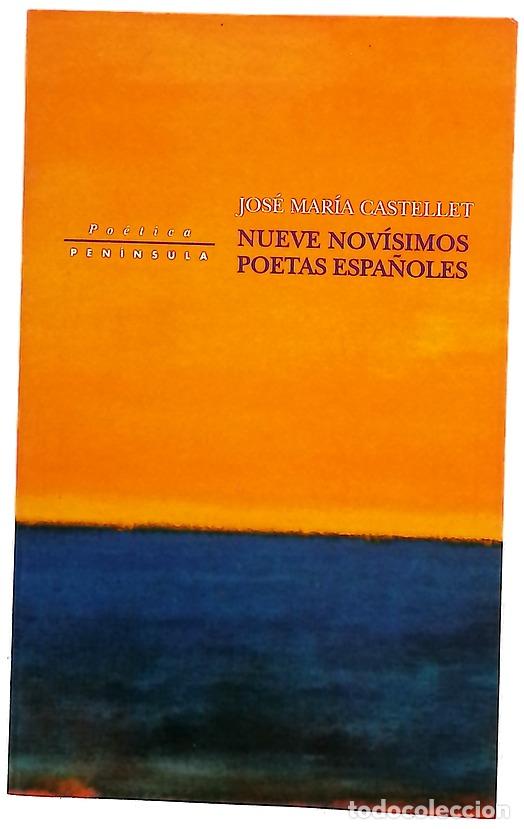 Libros: Nueve nov&iacute;simos poetas espa&ntilde;oles