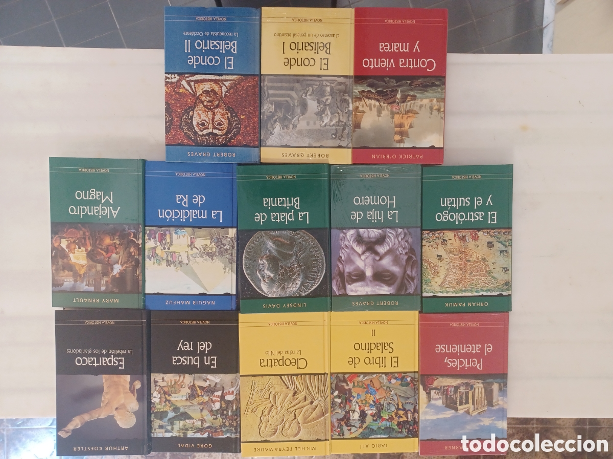 Livros em segunda m&atilde;o: 13 libros novela hist&oacute;ricas