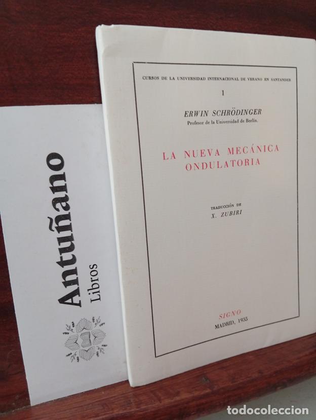 Libros: La nueva mec&aacute;nica de la ondulatoria - Foto 1