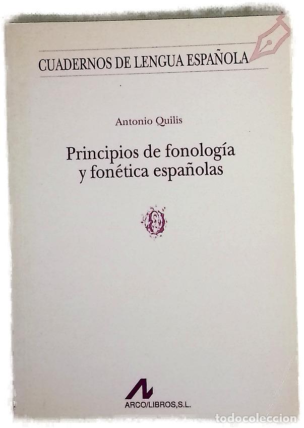 Libros: Principios de fonolog&iacute;a y fon&eacute;tica espa&ntilde;olas