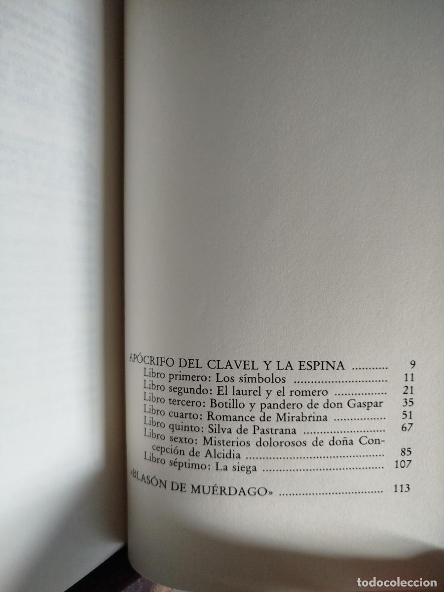 Libros: Ap&oacute;crifo del clavel y la espina - D&iacute;ez, Luis Mateo - Foto 7