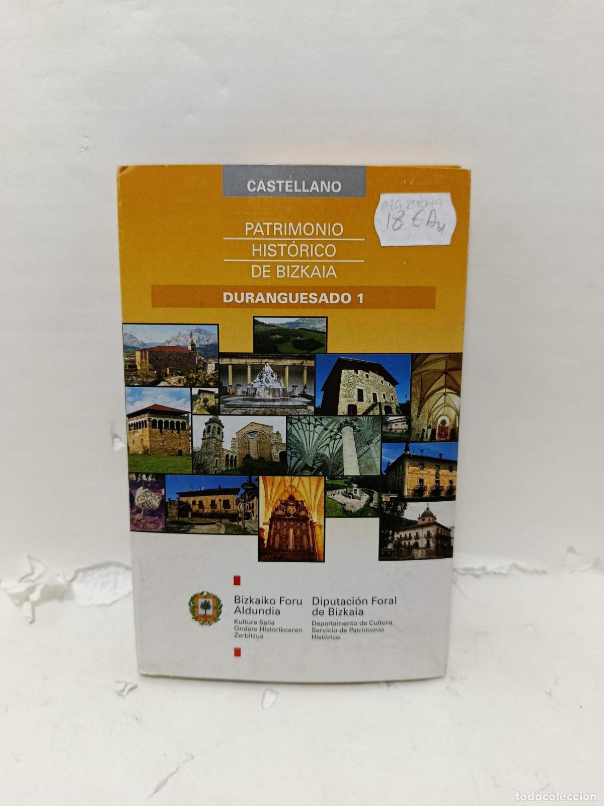 Livros em segunda m&atilde;o: PATRIMONIO HIST&Oacute;RICO DE BIZKAIA, Duranguesado 1, n&uacute;mero 3 - Varios Autores