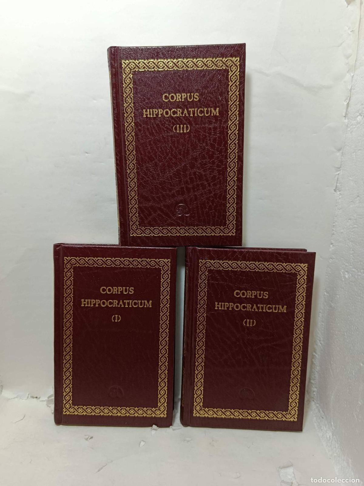 Livros em segunda m&atilde;o: CORPUS HIPOCRATICUM (3 Tomos) - Hip&oacute;crates