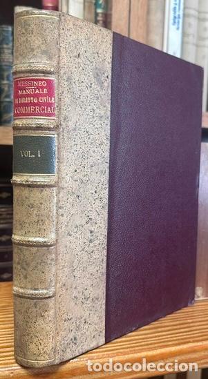Libros: MANUALE DI DIRITTO CIVILE E COMMERCIALE. (Codici e legislazione complementare). Volume primo - MESSI