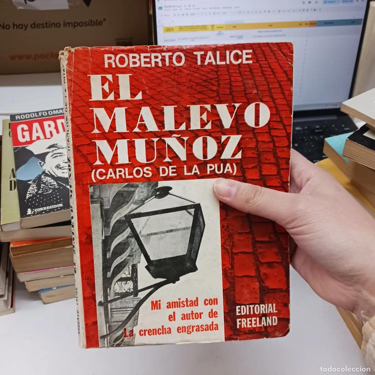 Livros em segunda m&atilde;o: El malevo Mu&ntilde;oz (det.) - Roberto Talice