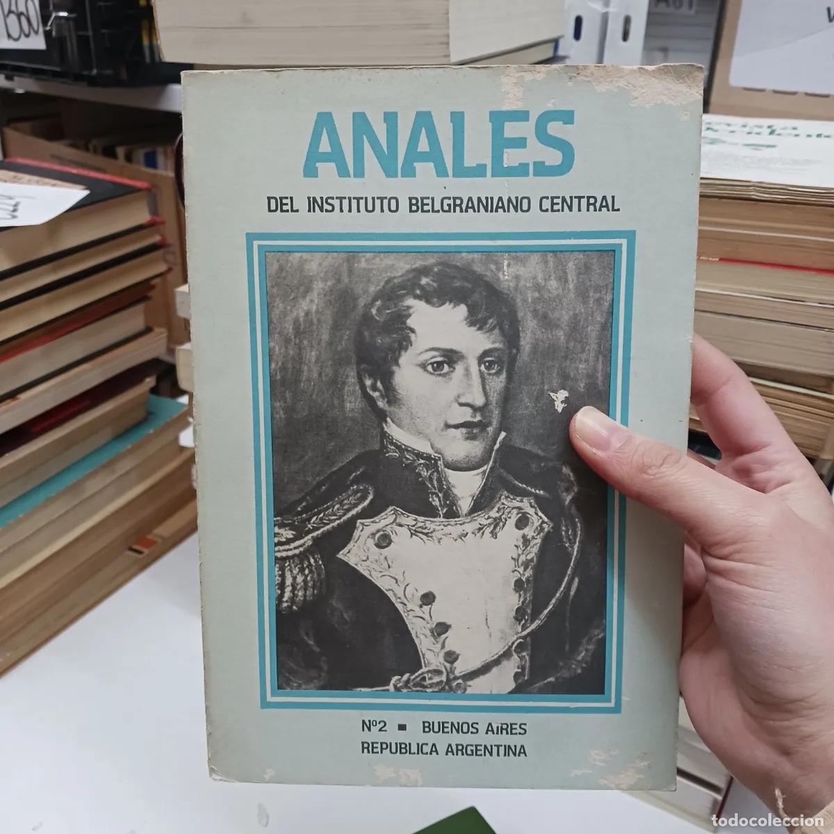 Livros em segunda m&atilde;o: Anales del instituto Belgraniano central (det.) - VVAA