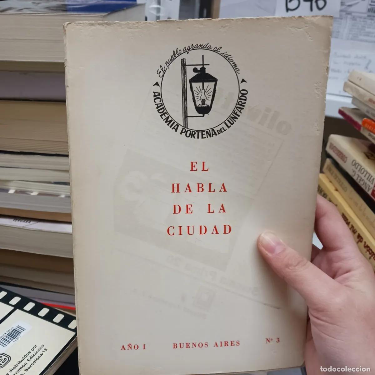 books: El habla de la ciudad (det.) - VVAA