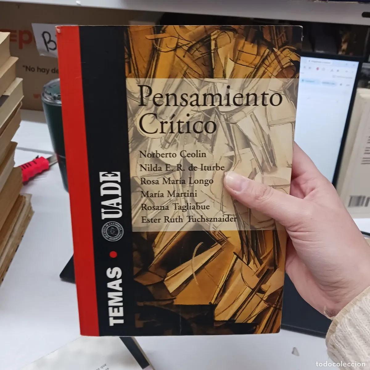 Libros: Pensamiento critico - VVAA