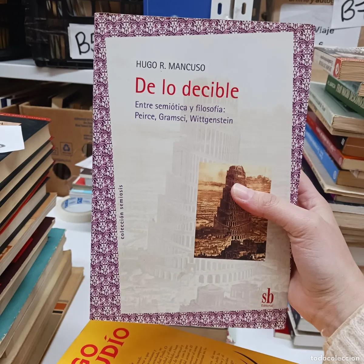 Libros: De lo decible - Hugo R. Manuso
