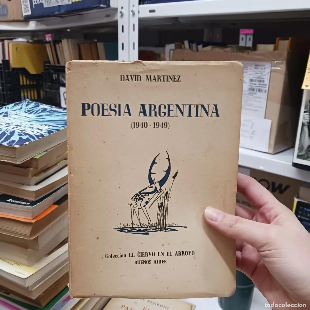 Libros: Poesia argentina (det.) - David martinez