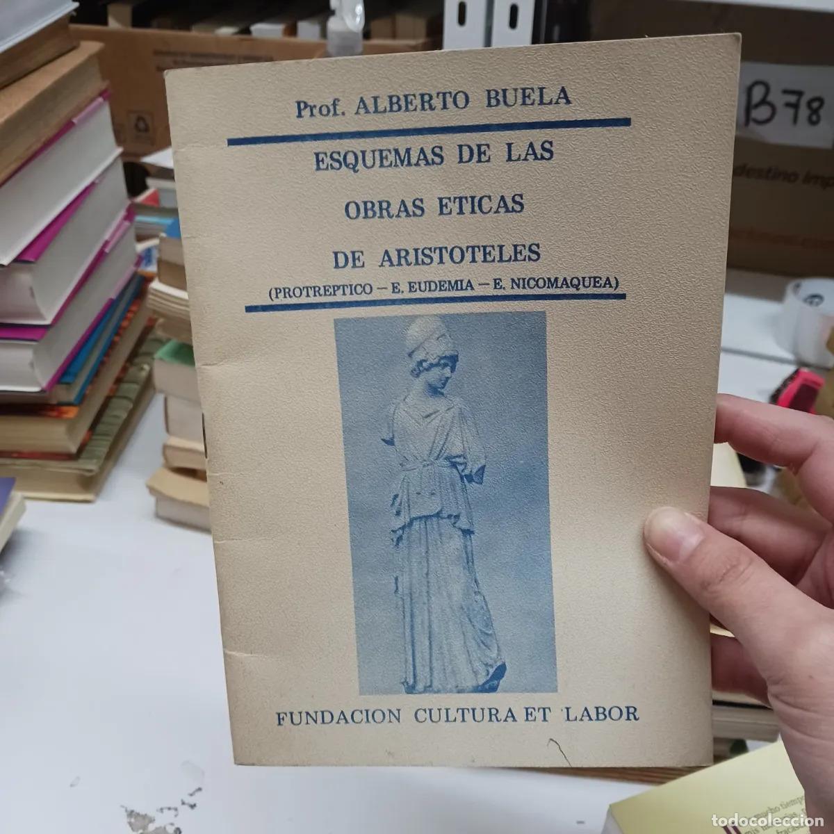 Livros em segunda m&atilde;o: Esquemas de las obras eticas de aristoteles - Alberto Buela