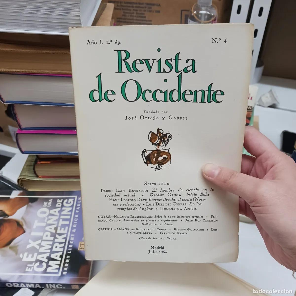 Livros em segunda m&atilde;o: Revista de Occidente junio 1963 - VVAA