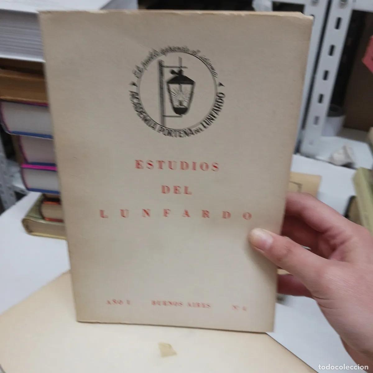 Livros em segunda m&atilde;o: Estudios del lunfardo a&ntilde;o 1 - VVAA