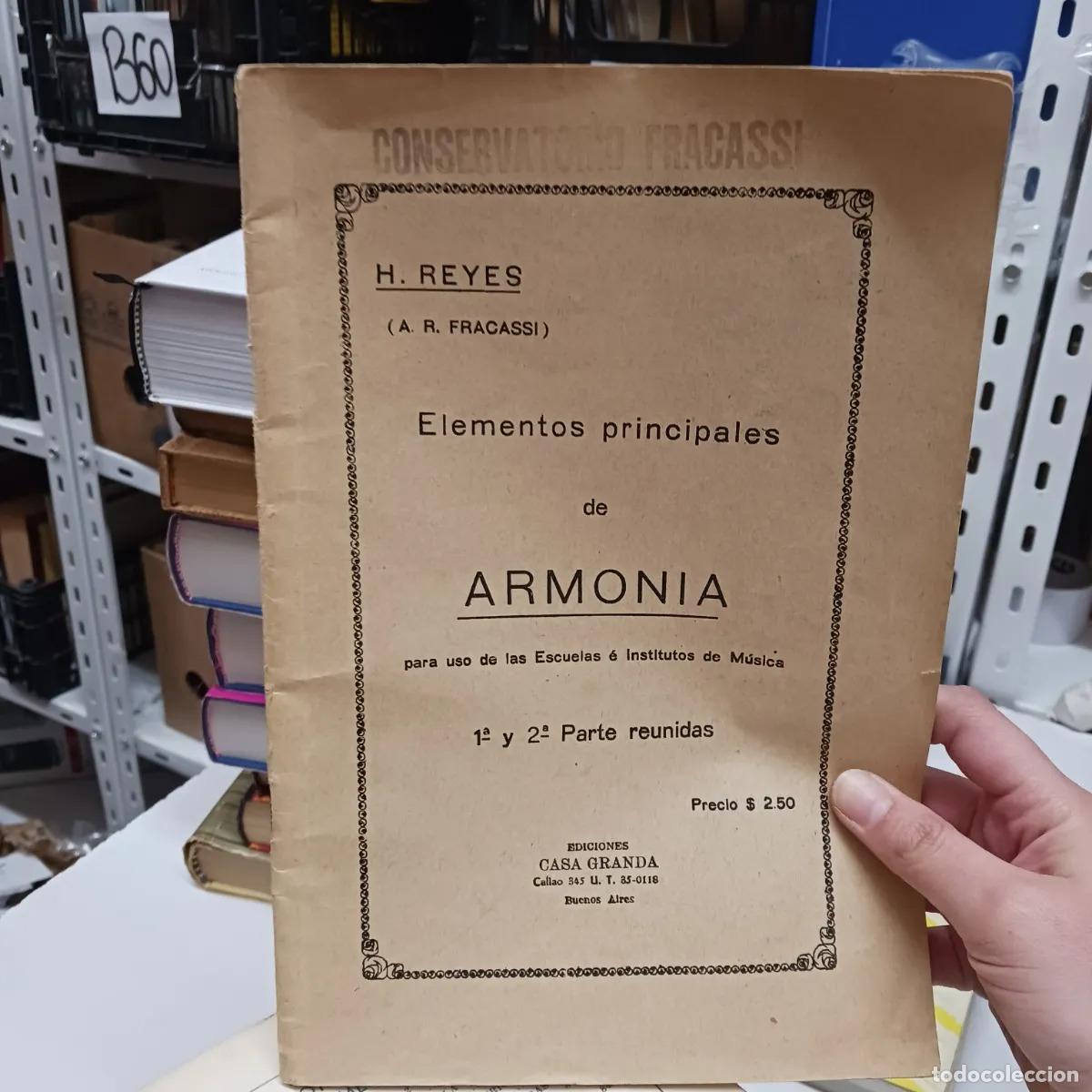 Livres: Elementos principales de armonia (det.) - H. Reyes