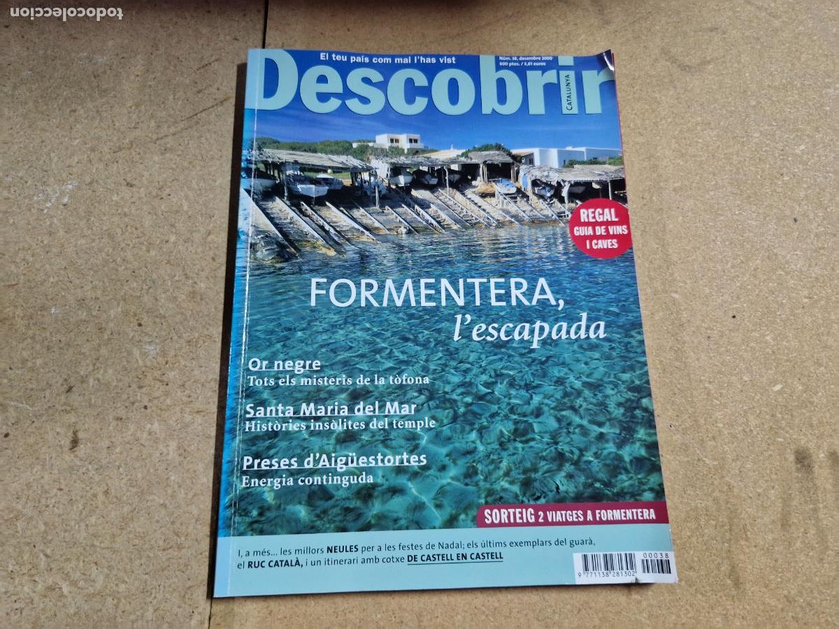 Libros: DESCOBRIR. FORMENTERA I'ESCAPADA. NUMERO 38. DESEMBRE 2000