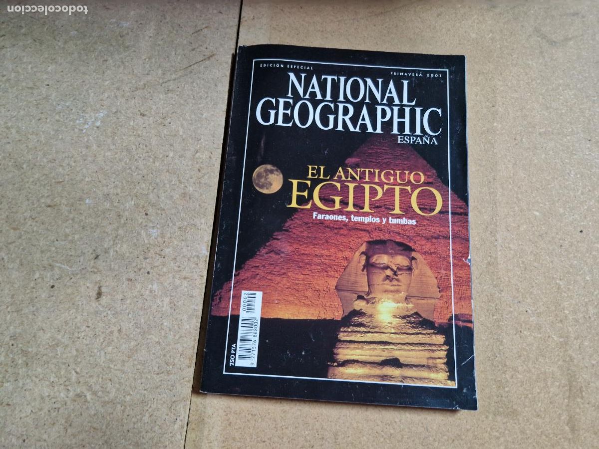Libros: NATIONAL GEOGRAPHIC. EL ANTIGUO EGIPTO. FARAONES, TEMPLOS Y TUMBAS.