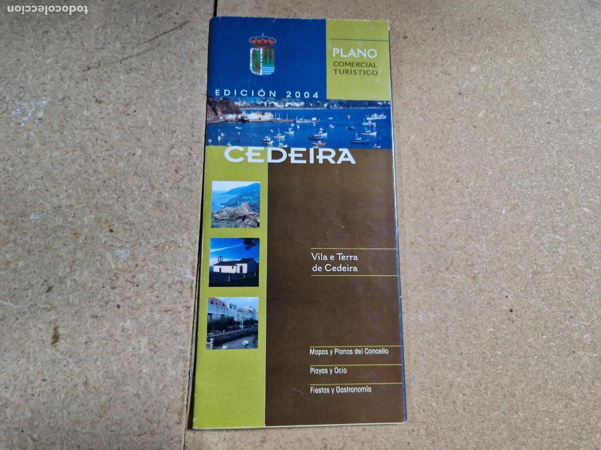 Libros: PLANO COMERCIAL TURISTICO, EDICION 2004. CEDEIRA.