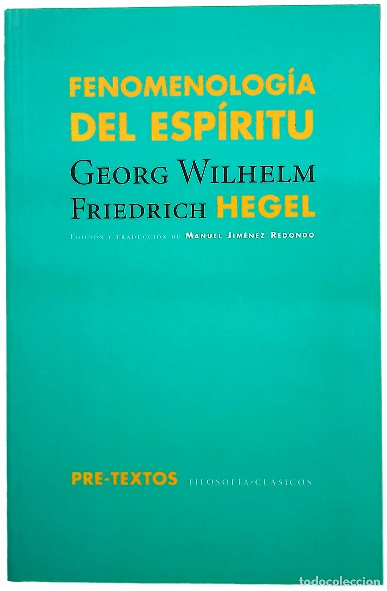 B&uuml;cher: Fenomenolog&iacute;a del esp&iacute;ritu