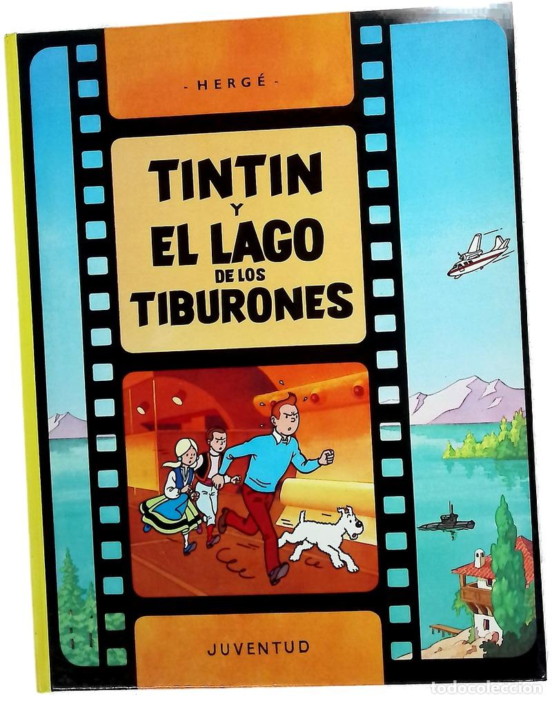 Libros: Tint&iacute;n y el lago de los tiburones