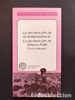 books: La declaración de la independencia. La declaraci&oacute;n de S&eacute;nac Falls. Texto biling&uuml;e. - VV.AA.