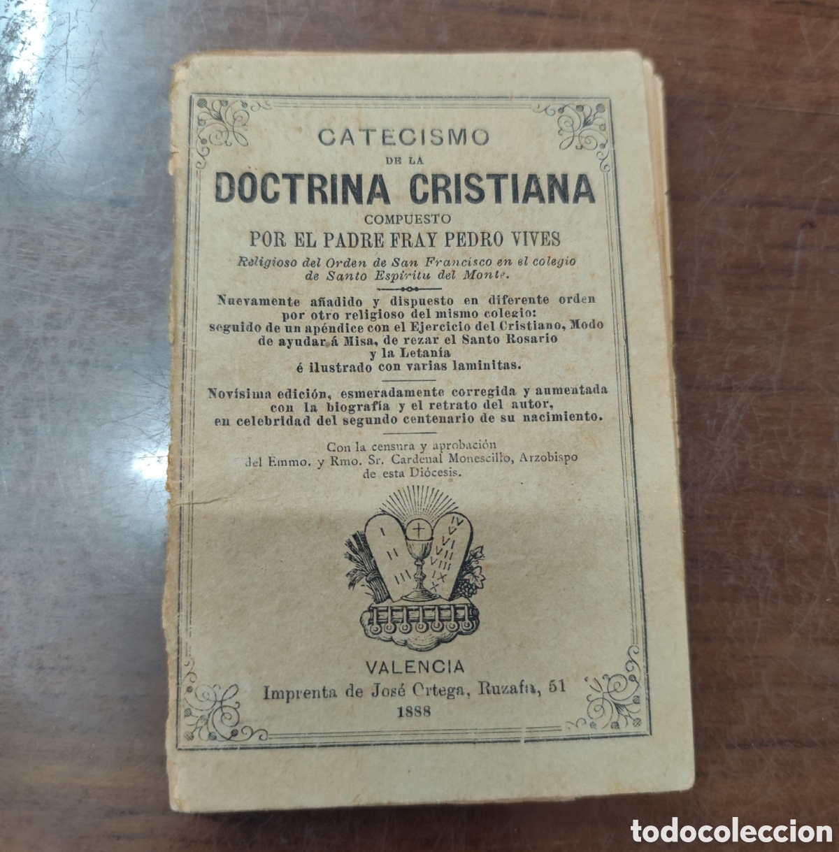 B&uuml;cher: CATECISMO DE LA DOCTRINA CRISTIANA. A&ntilde;o 1888 - VIVES,Fray Pedro