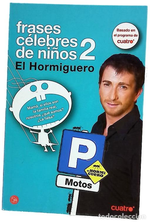 Livros em segunda m&atilde;o: Frases c&eacute;lebres de ni&ntilde;os 2 el Hormiguero