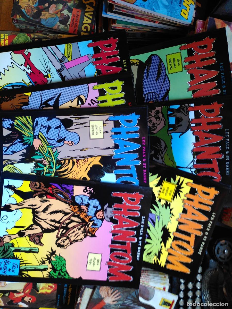 Libros: PHANTOM. Tiras diarias (6 n&uacute;meros). 1990/91 - 1991/92 - 1992 - 1992/93 - 1993 - 1993/94 - 1994 - Le