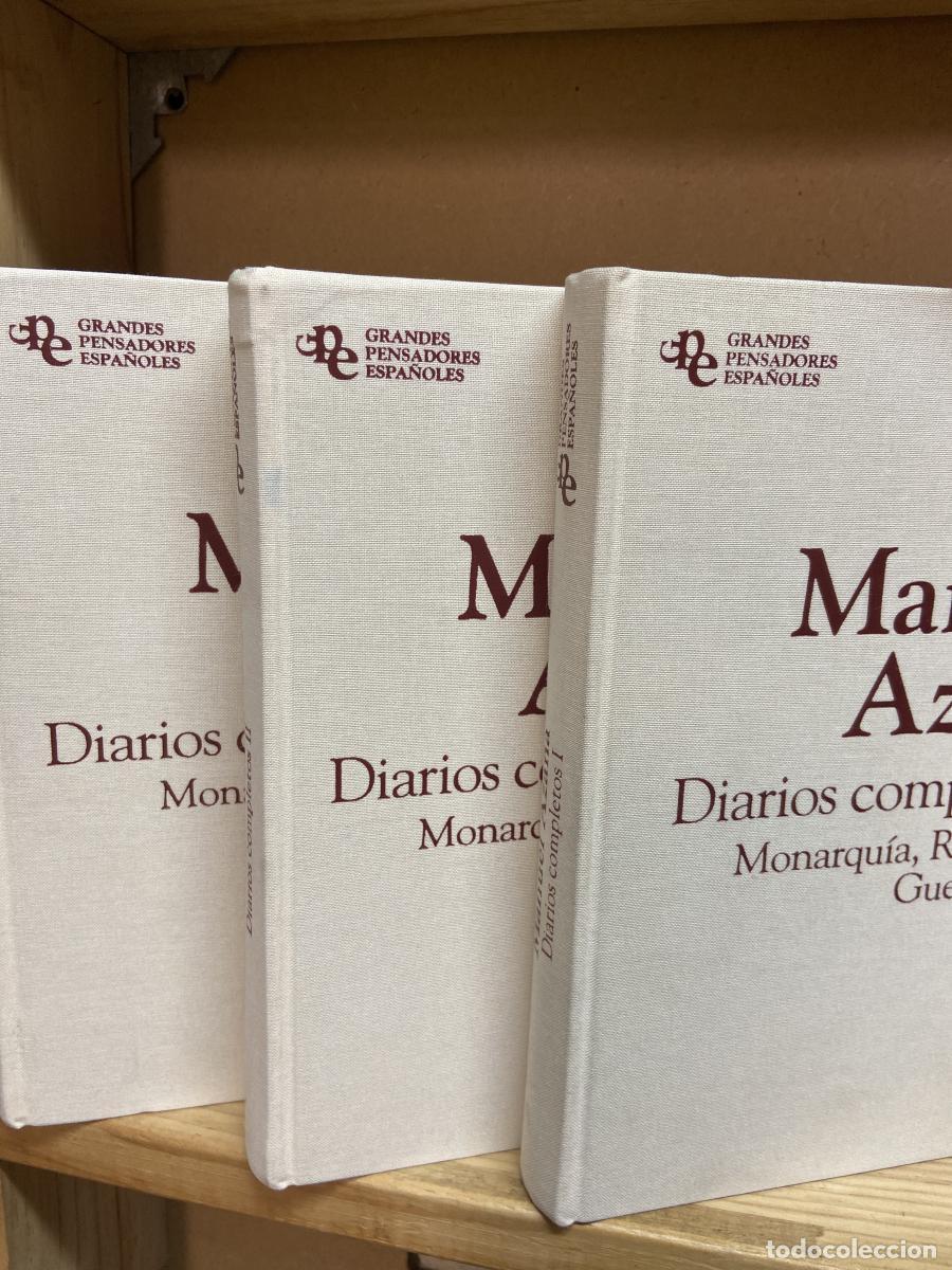 B&uuml;cher: DIARIOS COMPLETOS. I-II-III. Monarqu&iacute;a, Rep&uacute;blica , Guerra Civil. - MANUEL AZA&Ntilde;A.