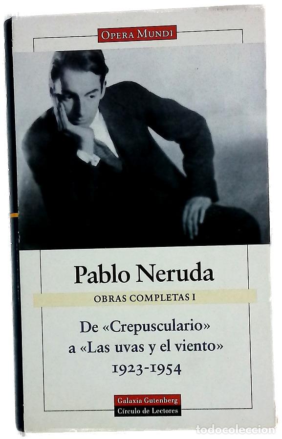 Libros: Obras Completas I De Crepusculario a Las (Obras Completas)