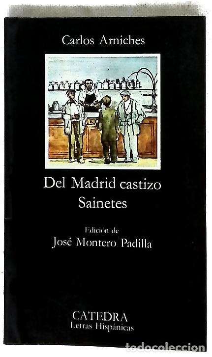 Libros: Del Madrid castizo sainetes