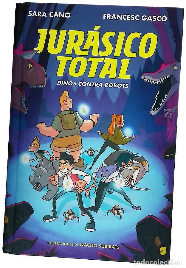 Libros: Jur&aacute;sico total, dinos contra robots