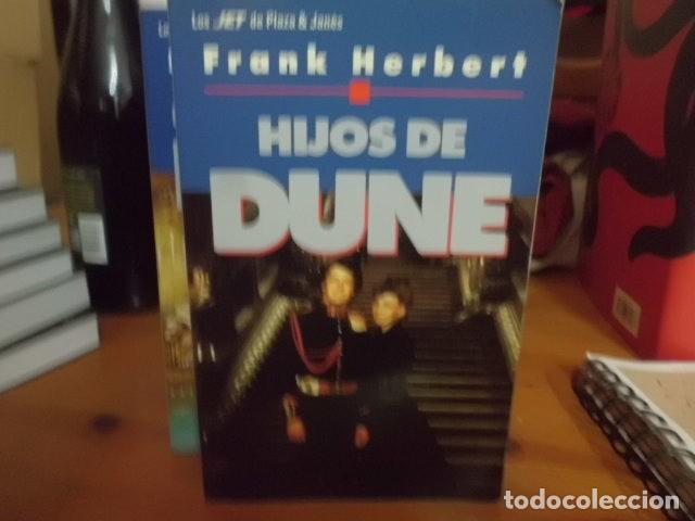 Livros em segunda m&atilde;o: HIJOS DE DUNE FRANK HERBERT