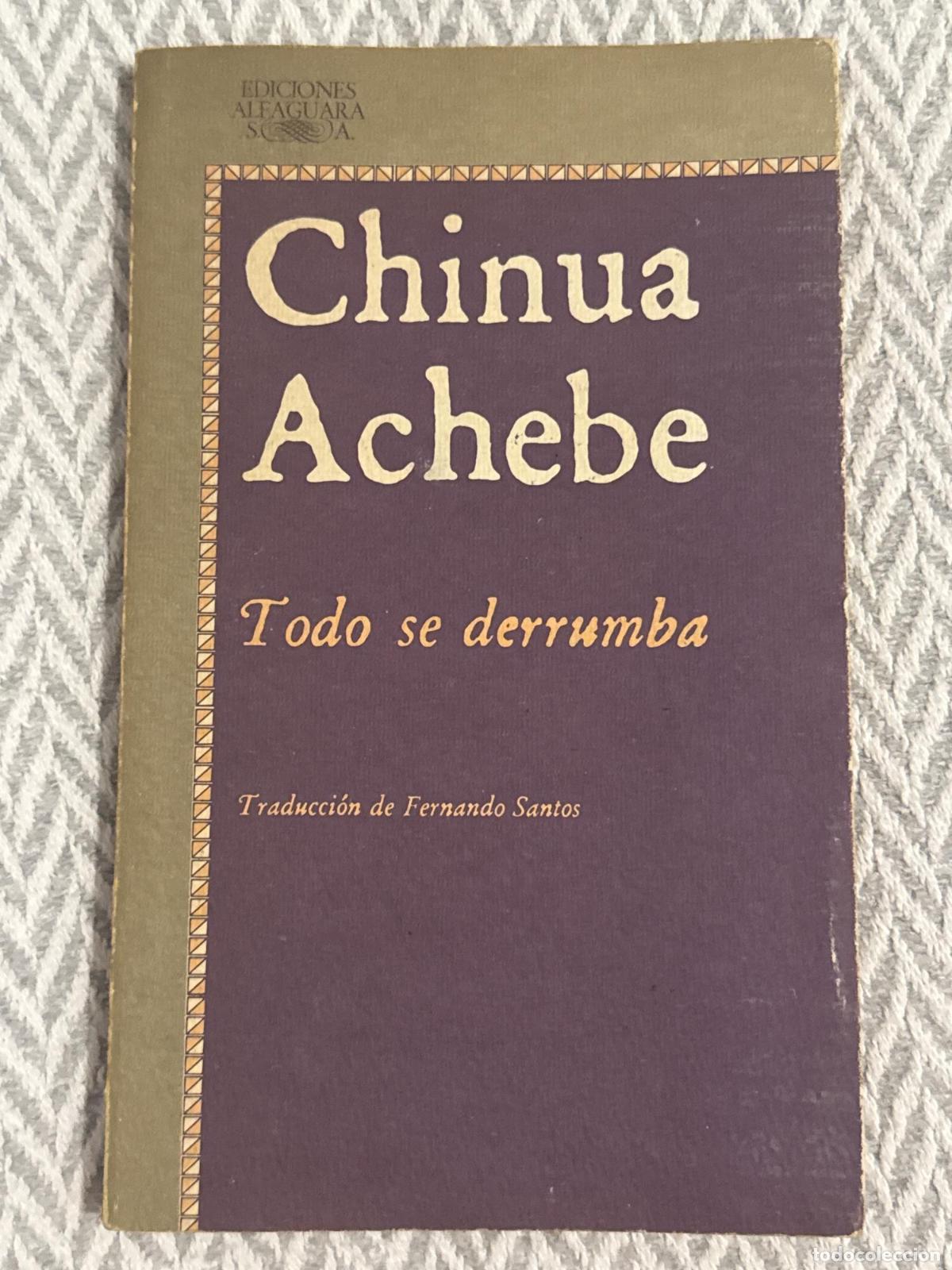 Libros: Todo se derrumba - Chinua Achebe