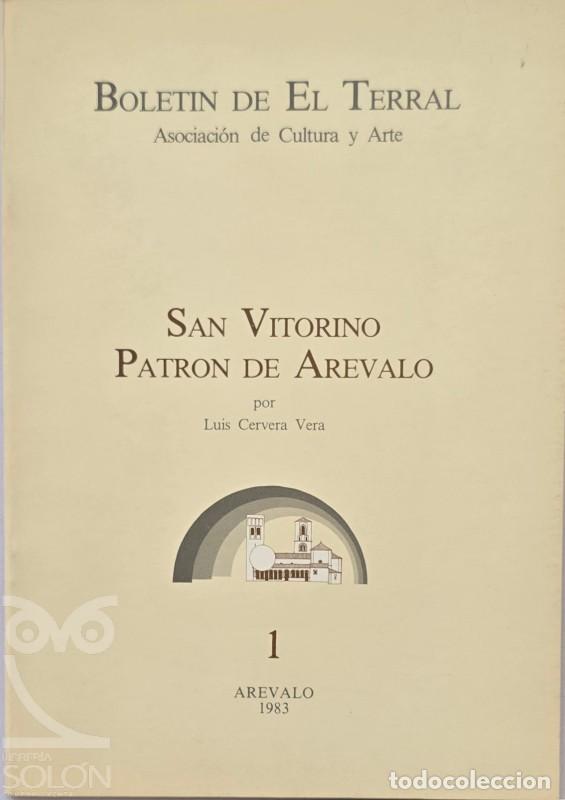 Livres: San Vitorino, patr&oacute;n de Ar&eacute;valo - Luis Cervera Vera