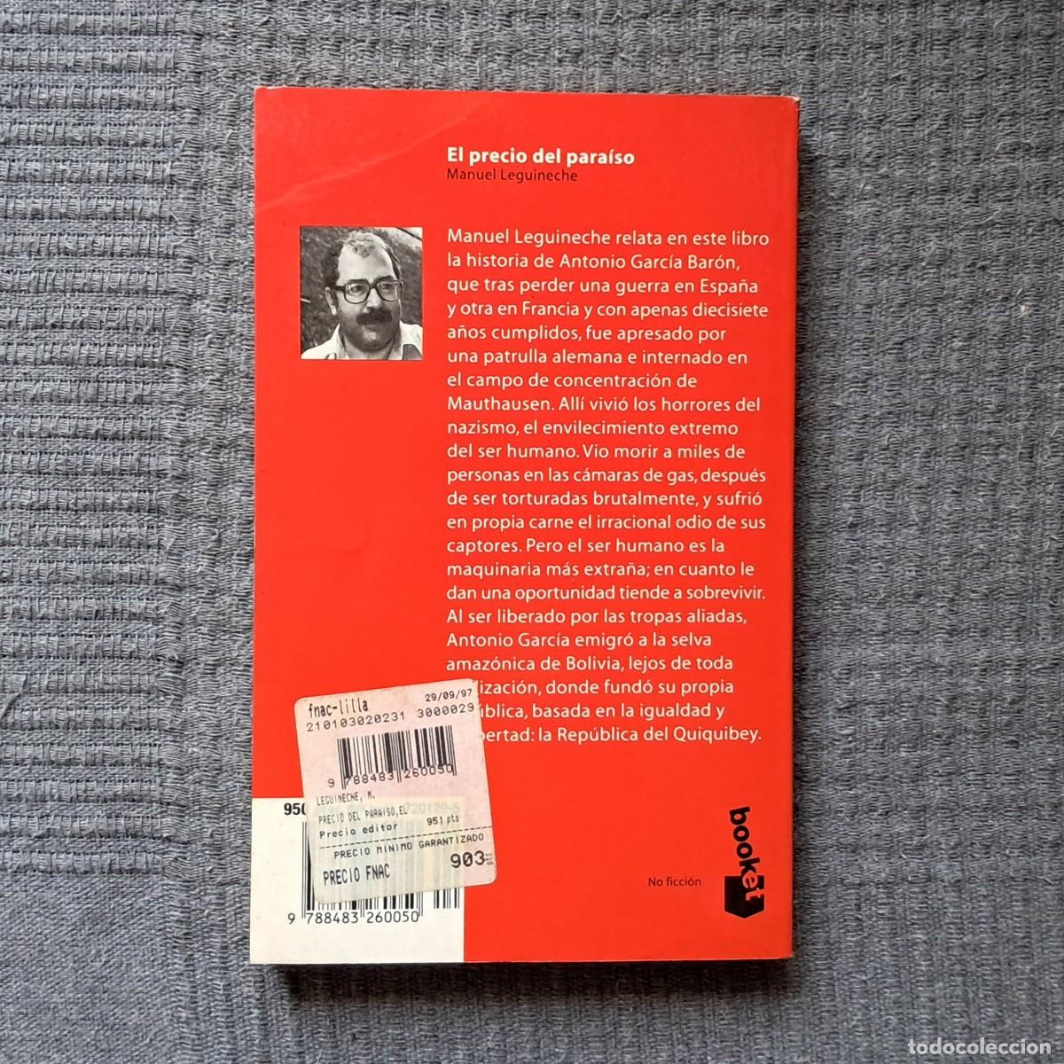 Libros: EL PRECIO DEL PARA&Iacute;SO - MANUEL LEGUINECHE - Foto 2