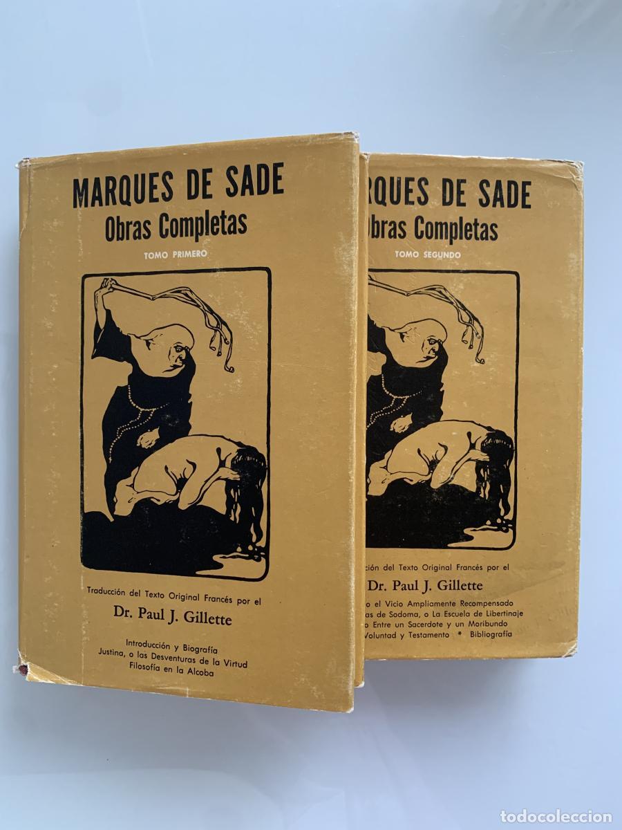 Livres: MARQU&Eacute;S DE SADE. Obras completas (2 tomos) - Dr. Paul J. Gillette
