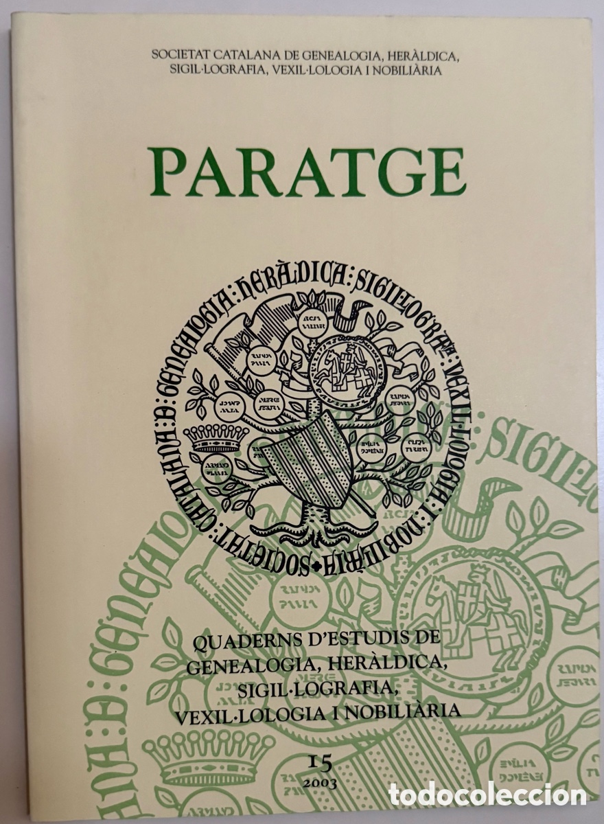 Libros: Paratge n&ordm; 15 - any 2003 - 20e aniversari- Armand de Fluvi&agrave; i Escorsa