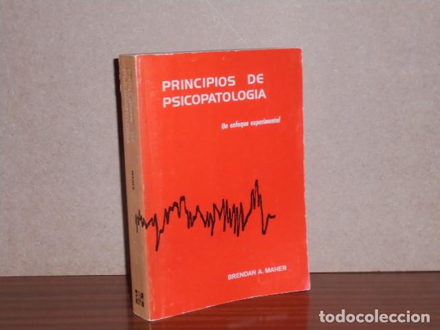 Livres: PRINCIPIOS DE PSICOPATOLOG&Iacute;A - Un enfoque experimental - Maher, Brendan A.