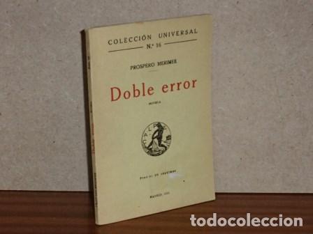 Libros: DOBLE ERROR - Merimee, Prospero - Foto 2