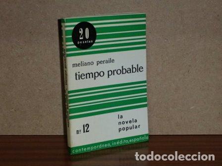 books: TIEMPO PROBABLE - Peraile, Meliano