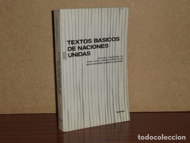 Livres: TEXTOS B&Aacute;SICOS DE NACIONES UNIDAS - VV. AA. - Direcci&oacute;n, recopilaci&oacute;n de textos, notas y estudio pre