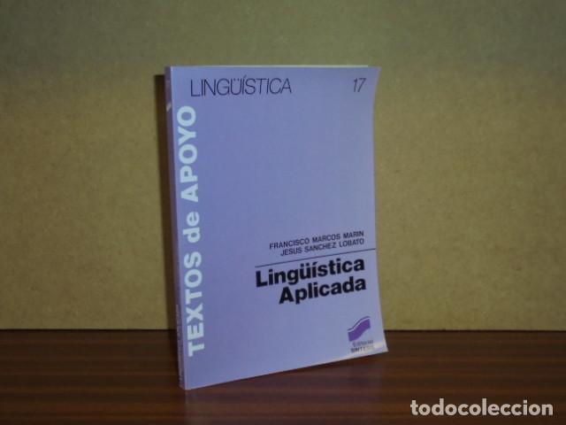 Libri di seconda mano: LING&Uuml;&Iacute;STICA APLICADA - Marcos Mar&iacute;n, Francisco - Jes&uacute;s S&aacute;nchez Lobato