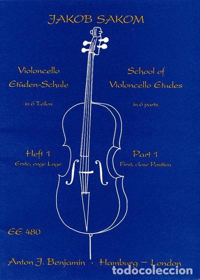 Livres: Violoncello-Et&uuml;den-Schule 1: Erste, enge Lage- 9790221101570