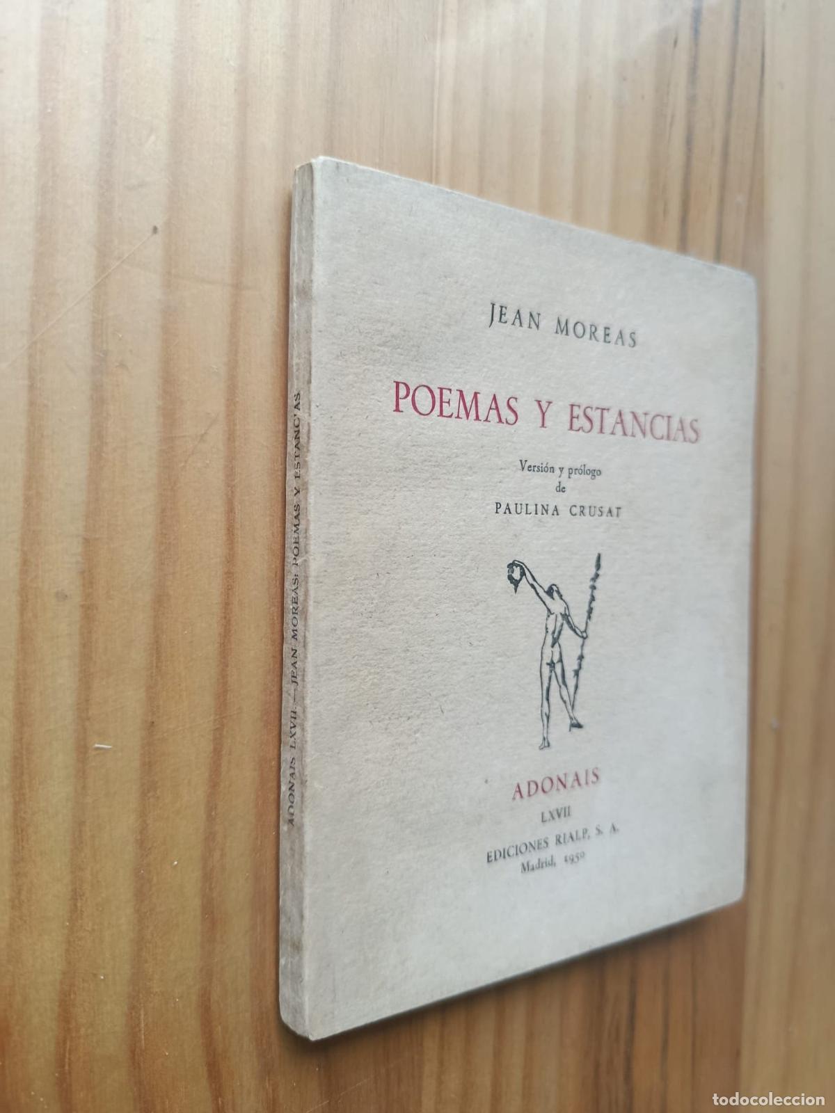 Libros: Poemas y estancias - JEAN MOR&Eacute;AS