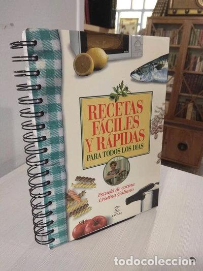 Livres: Recetas f&aacute;ciles y r&aacute;pidas para todos los d&iacute;as- 9788423976430