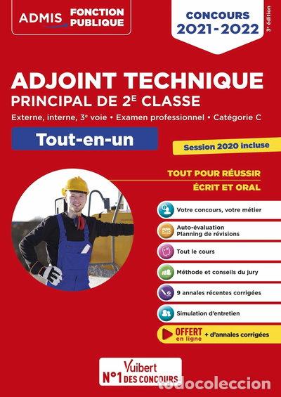 Libros: Concours adjoint technique principal de 2e classe - Tout-en-un- 9782311210934
