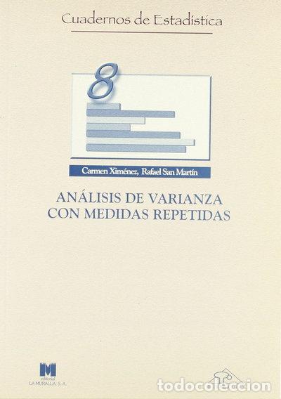 B&uuml;cher: An&aacute;lisis de Varianza con Medidas Repetidas- 9788471336972
